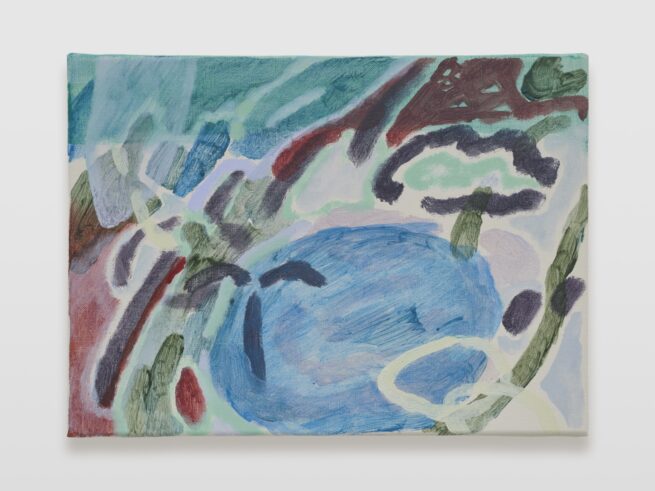 Cosmic Strings I (2025), painting by Yuka Kashihara