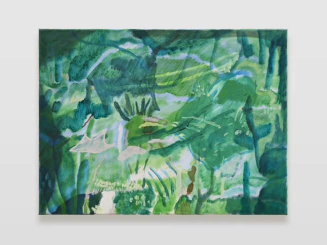 Ghost Moss (2025), painting by Yuka Kashihara