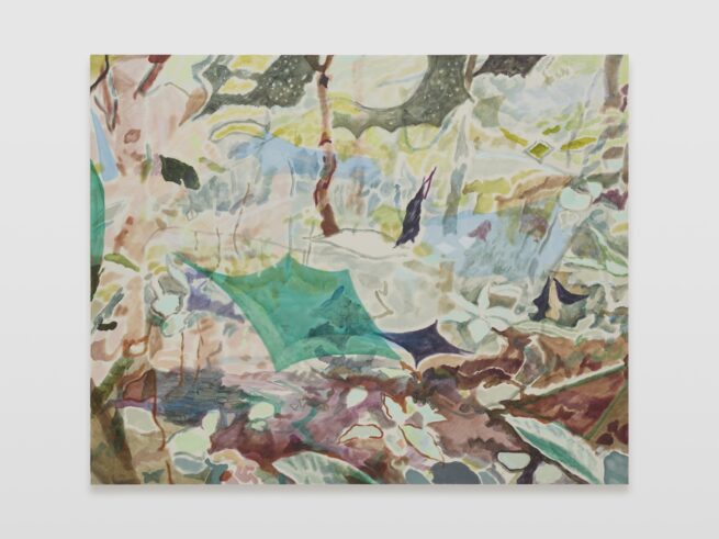 Obsidian Green (2025), painting by Yuka Kashihara