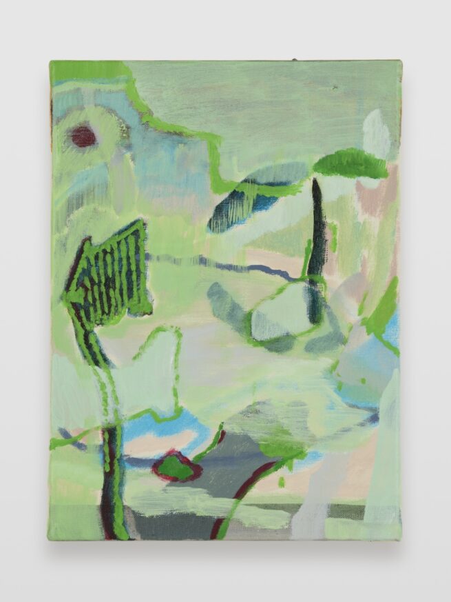 Sun Sun Road (2025), painting by Yuka Kashihara