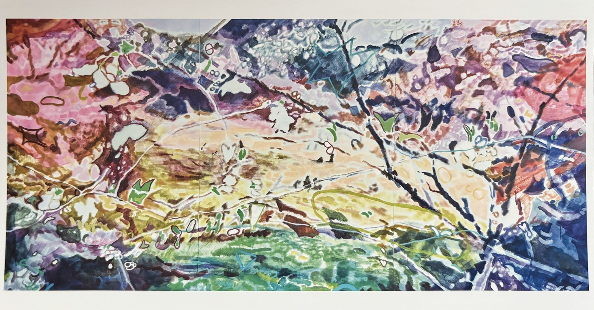 Yuka Kashihara, Mountain, Walking on the Water, 2026 exhibition invitation