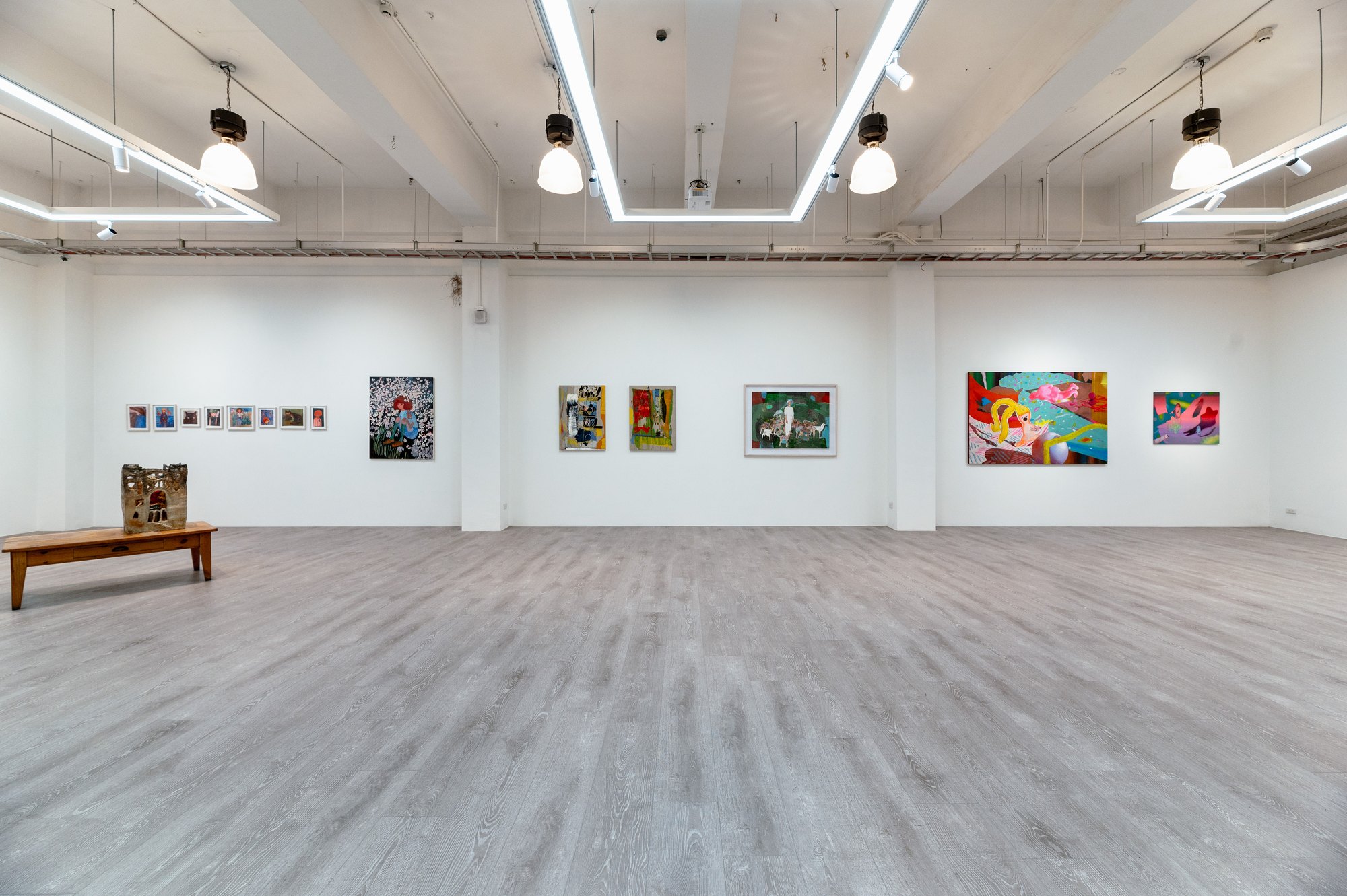 Installation view 3 of Yuka Kashihara’s work in KALEIDOSCOPE, YIRI ARTS, Taiwan, 2021.