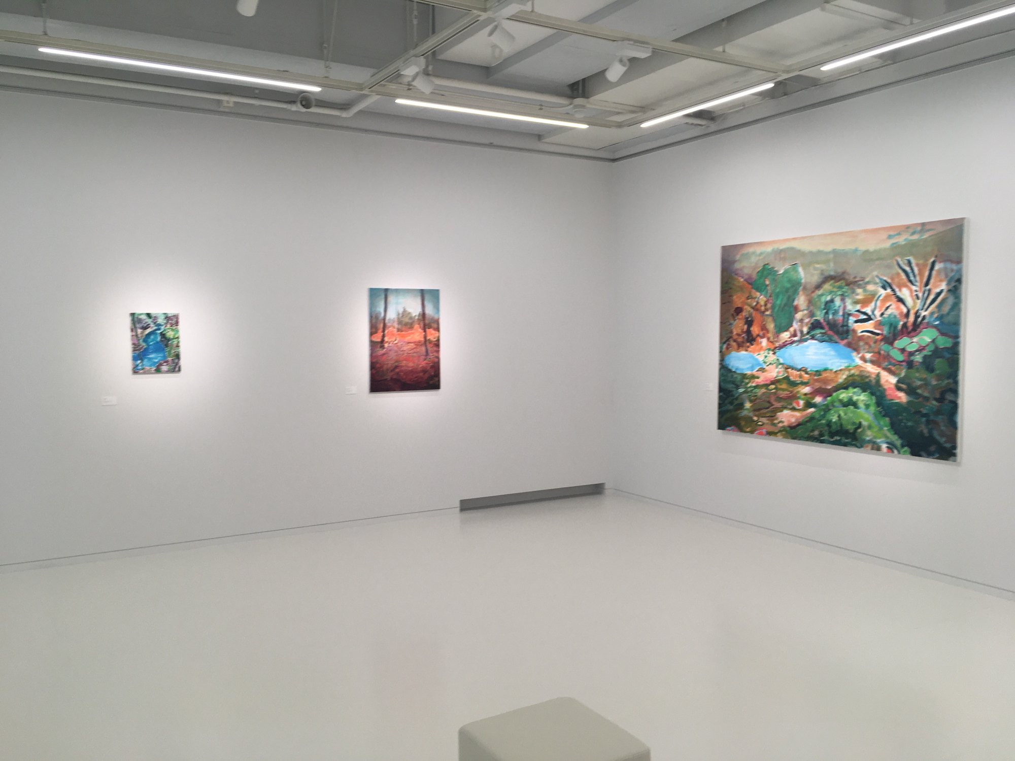 Installation view 6 of Yuka Kashihara’s work in 1:1, POLA Museum Annex, 2021.