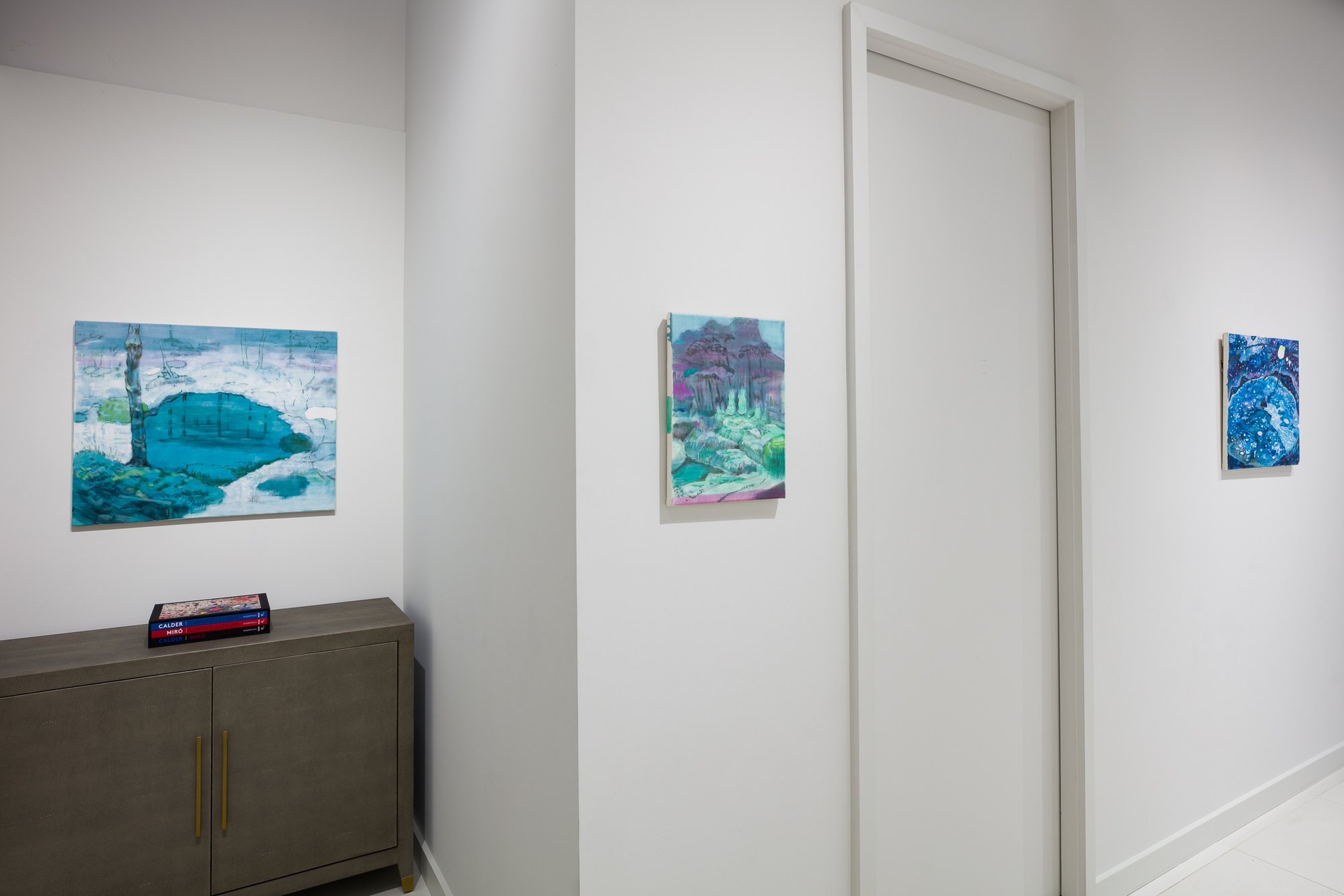 Installation view 4 of Yuka Kashihara’s work in Yuka Kashihara, Acquavella Galleries, Palm Beach, 2022.