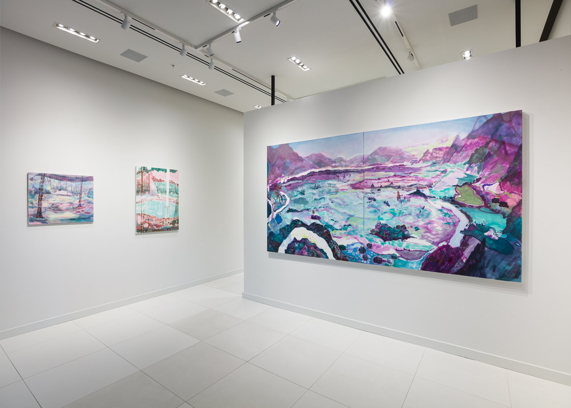 Installation view 8 of Yuka Kashihara’s work in Yuka Kashihara, Acquavella Galleries, Palm Beach, 2022.