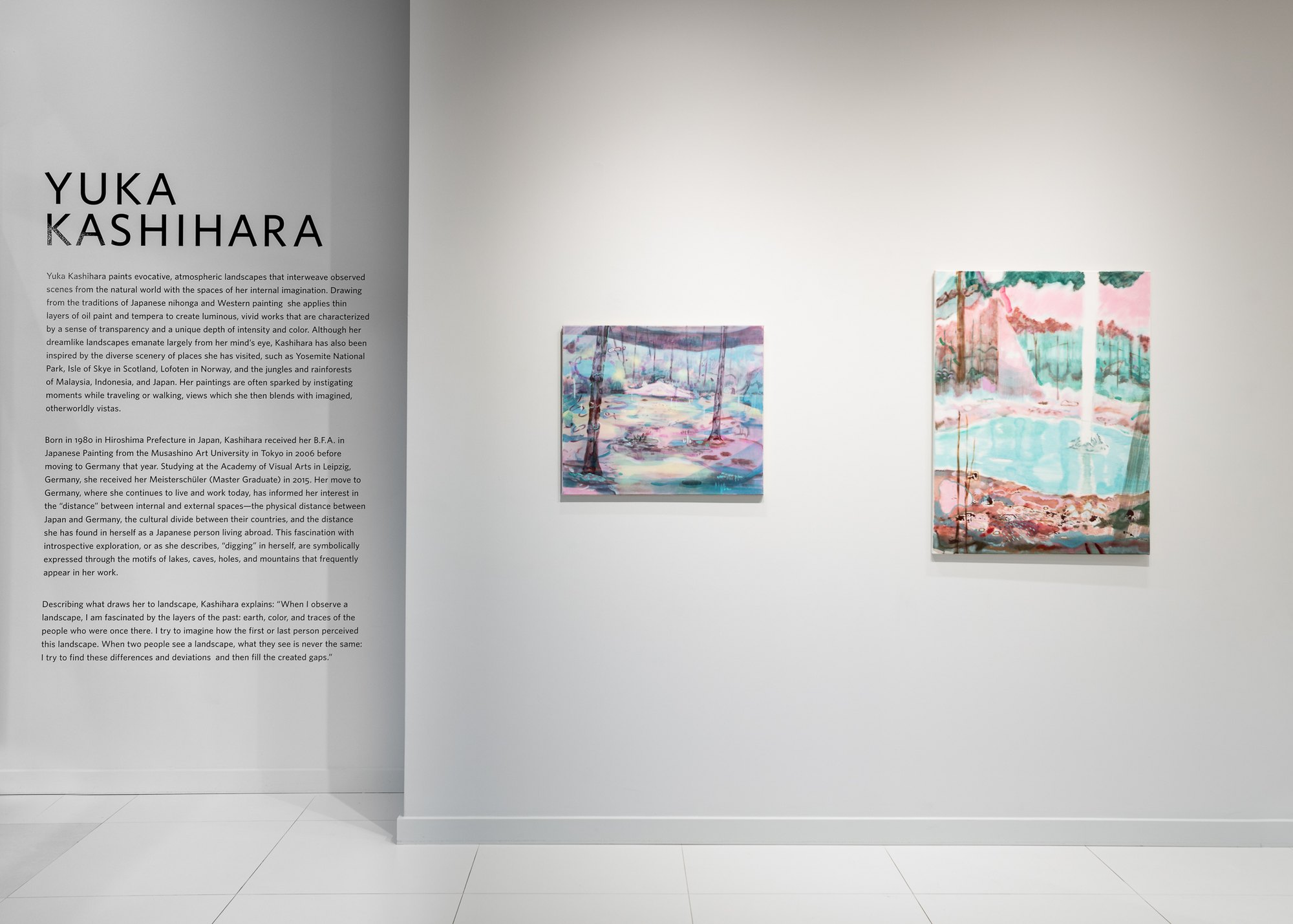 Installation view 9 of Yuka Kashihara’s work in Yuka Kashihara, Acquavella Galleries, Palm Beach, 2022.