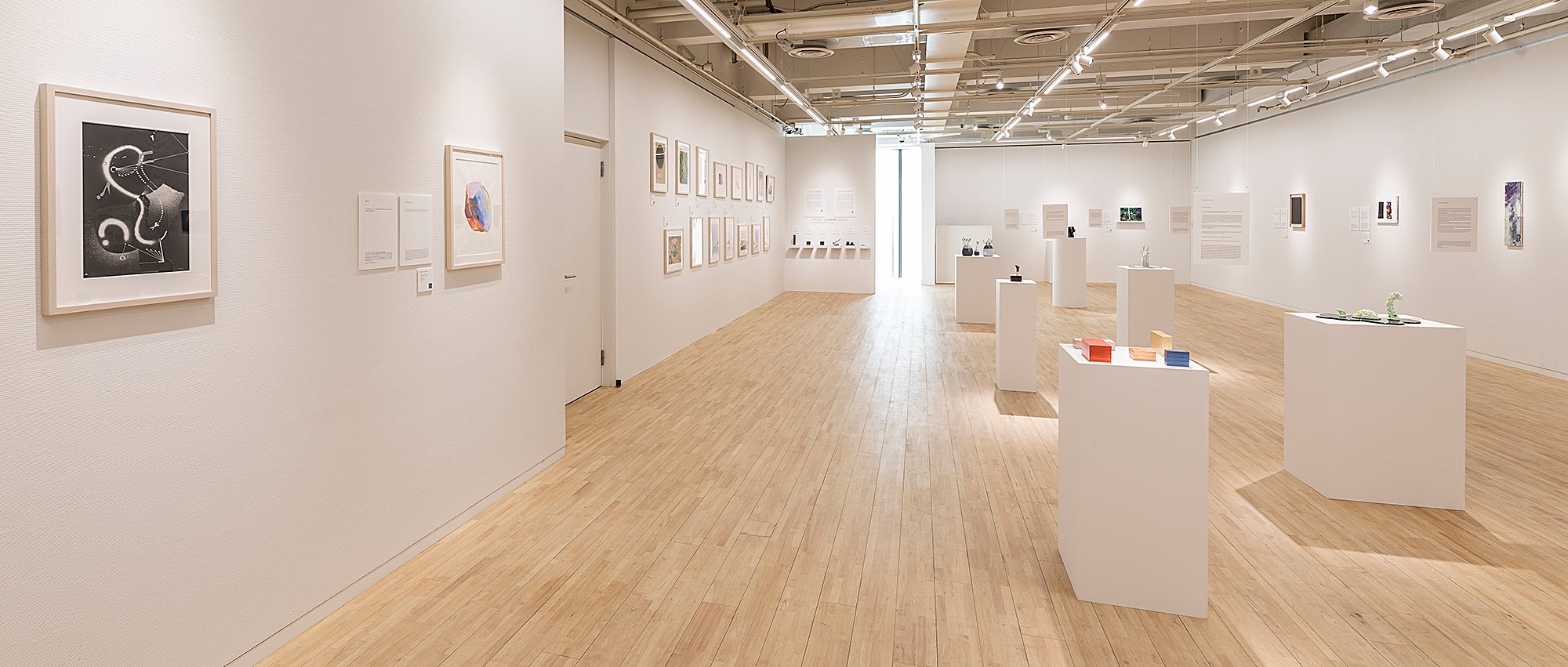 Installation view 2 of Yuka Kashihara’s work in Plastic Revives, POLA Museum Annex, 2023.