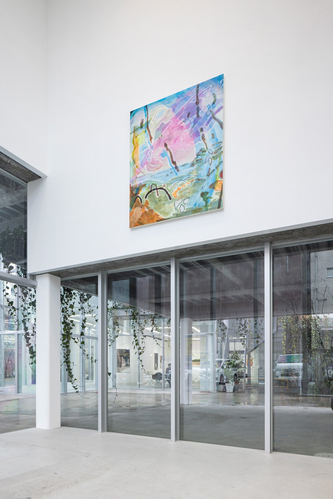 Installation view 10 of Yuka Kashihara’s work in Pile of Signs, Tomio Koyama Gallery, Maebashi, 2024.