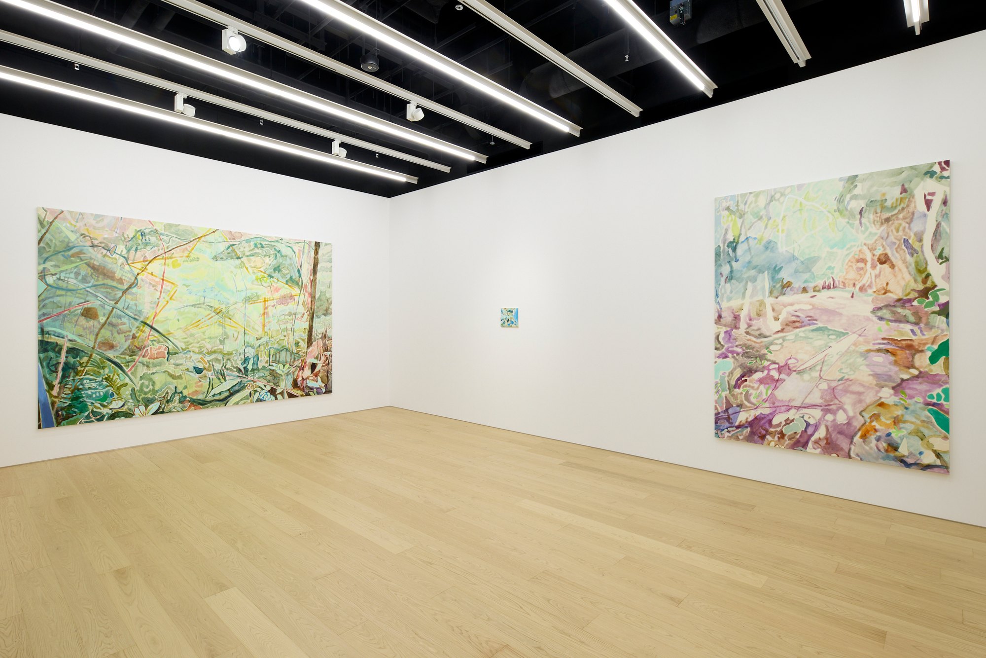 Installation view 2 of Yuka Kashihara’s work in Changing in the Light, Tomio Koyama Gallery, Kyobashi, 2025.