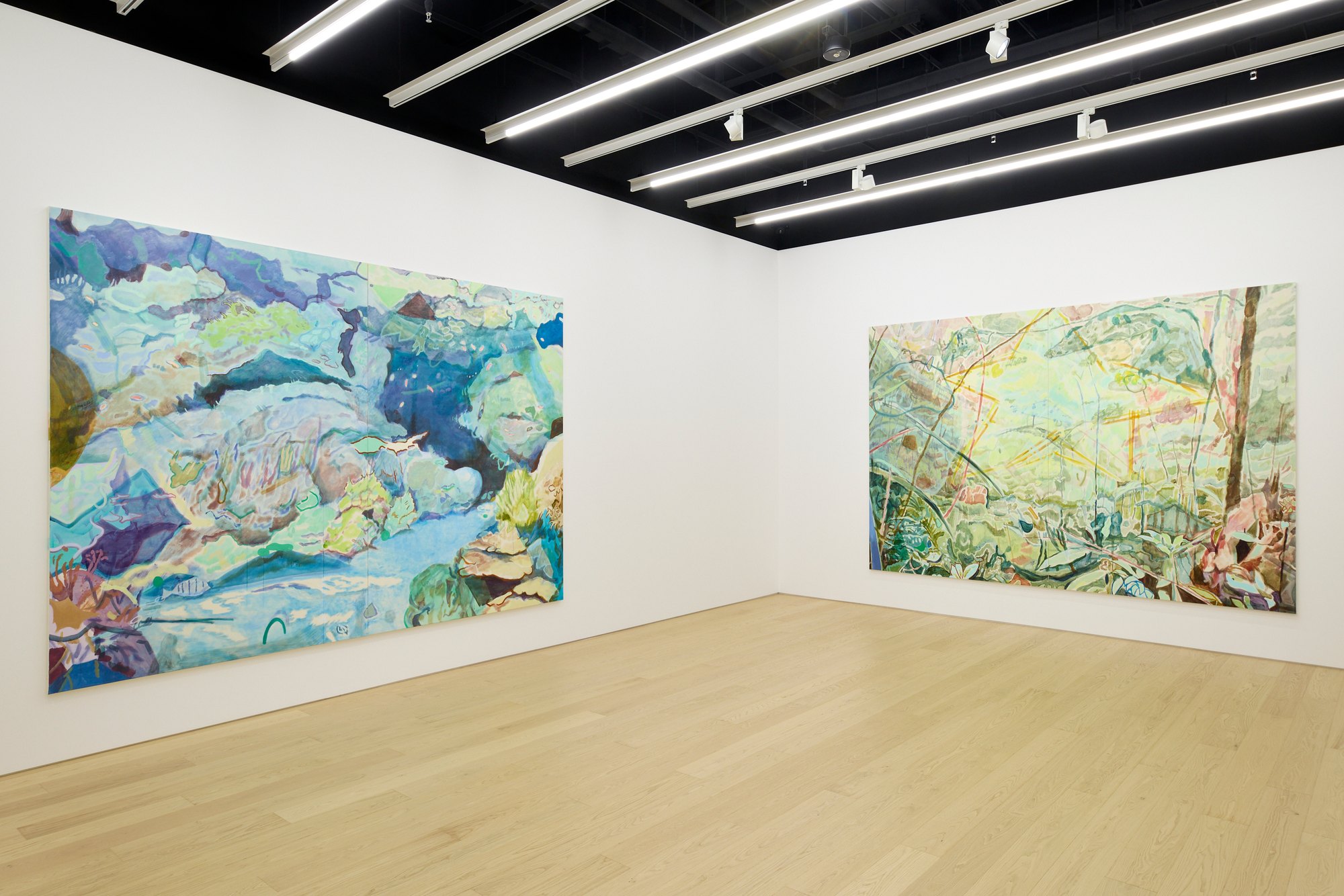 Installation view 4 of Yuka Kashihara’s work in Changing in the Light, Tomio Koyama Gallery, Kyobashi, 2025.