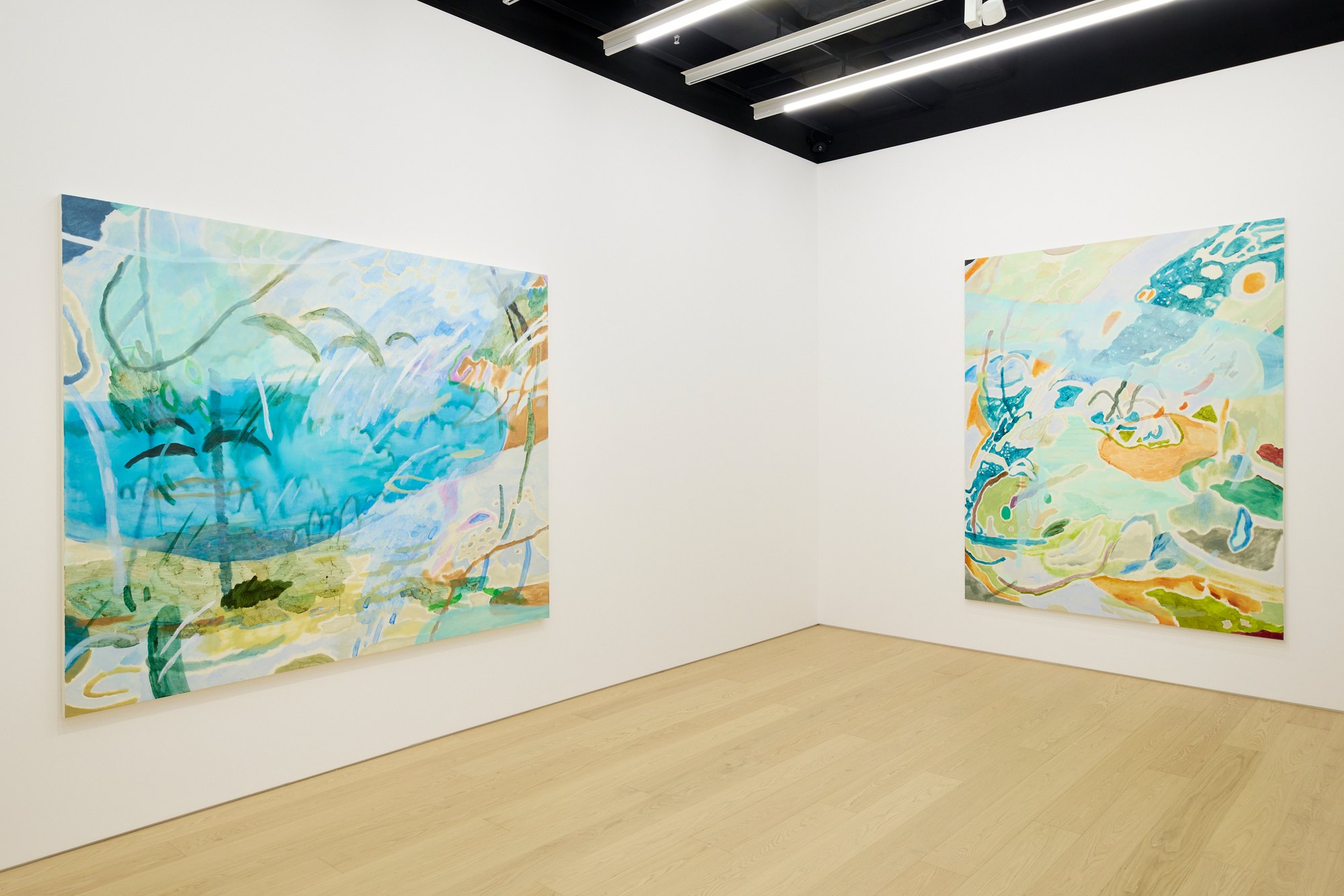 Installation view 5 of Yuka Kashihara’s work in Changing in the Light, Tomio Koyama Gallery, Kyobashi, 2025.
