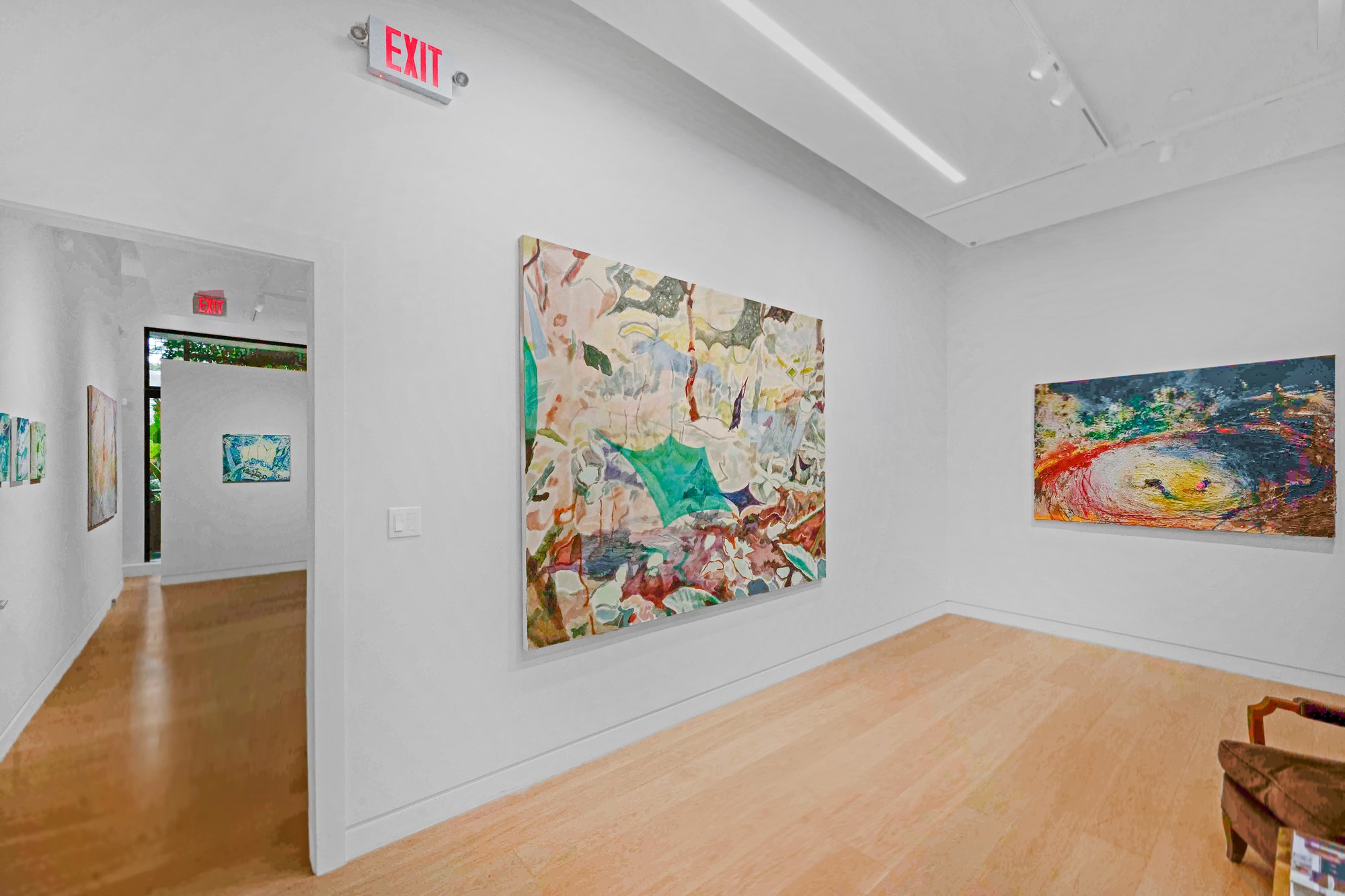 Installation view 5 of Yuka Kashihara’s work in Stardust, Acquavella Galleries, Palm Beach, 2025.