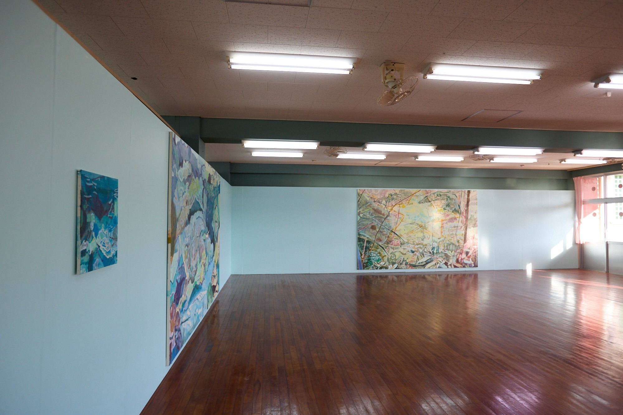 Installation view 2 of Yuka Kashihara’s work in Yambaru Art Festival 2025, Okinawa, 2025.