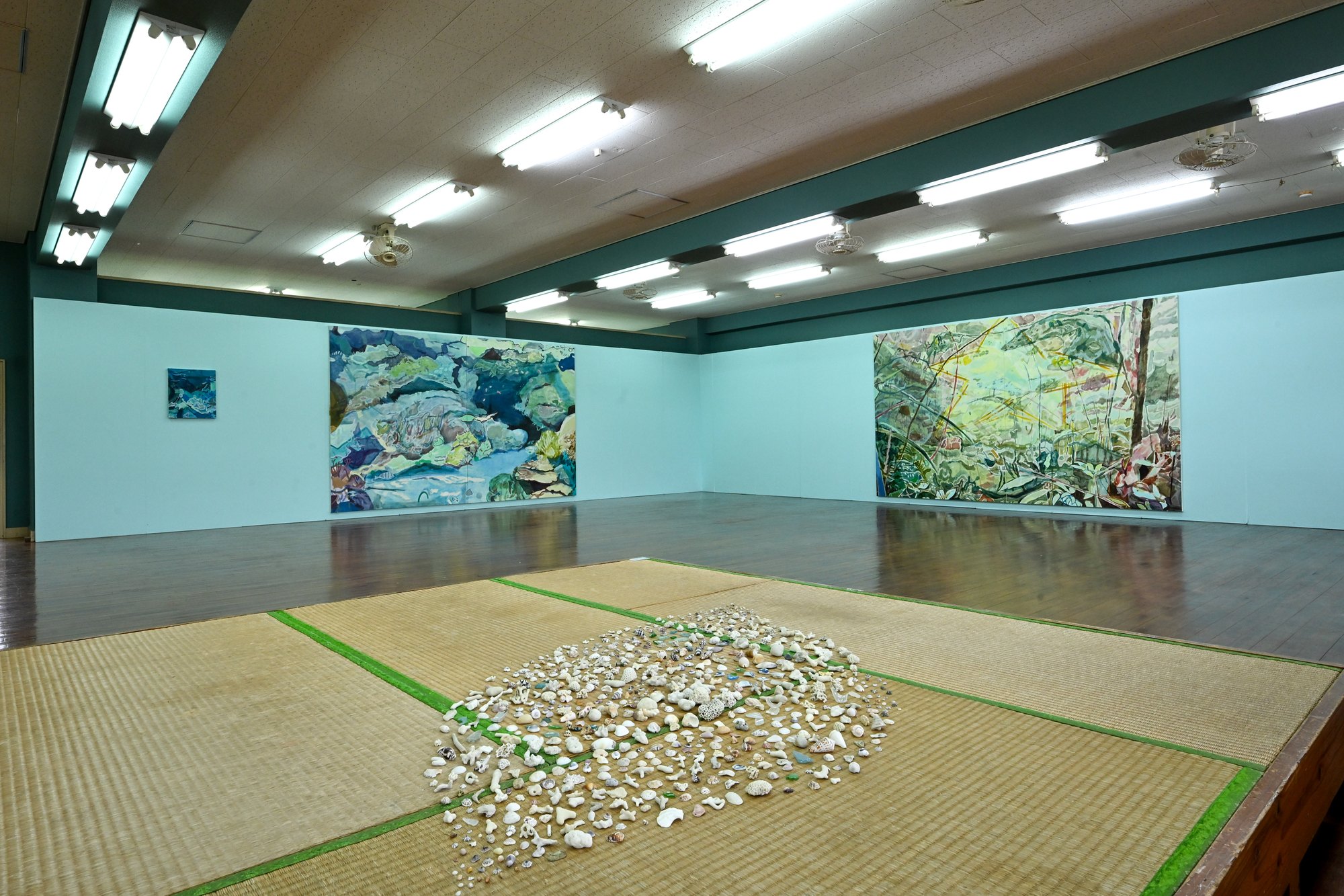 Installation view 5 of Yuka Kashihara’s work in Yambaru Art Festival 2025, Okinawa, 2025.