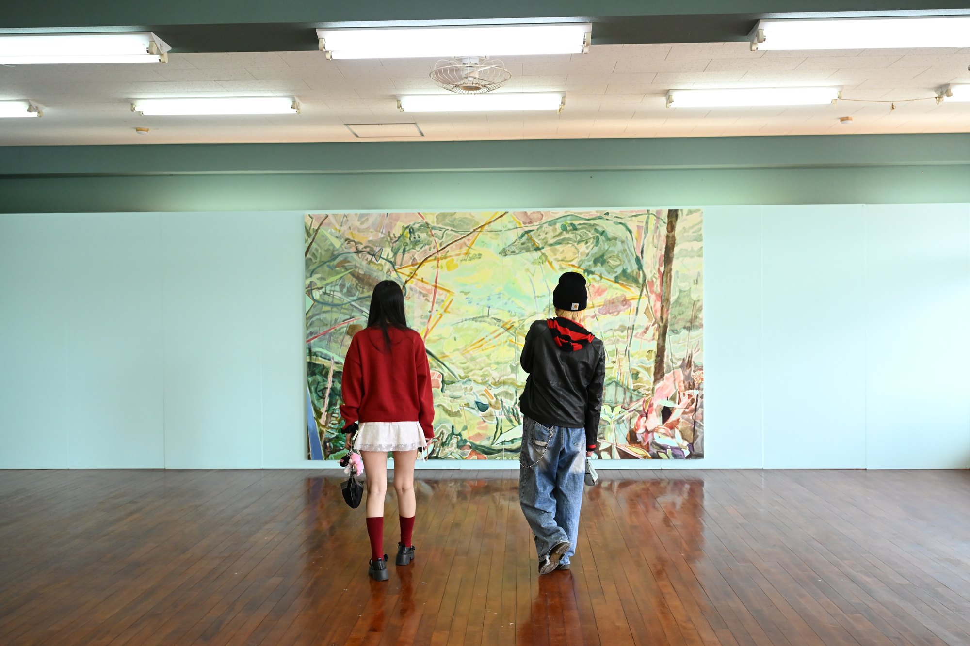 Installation view 6 of Yuka Kashihara’s work in Yambaru Art Festival 2025, Okinawa, 2025.